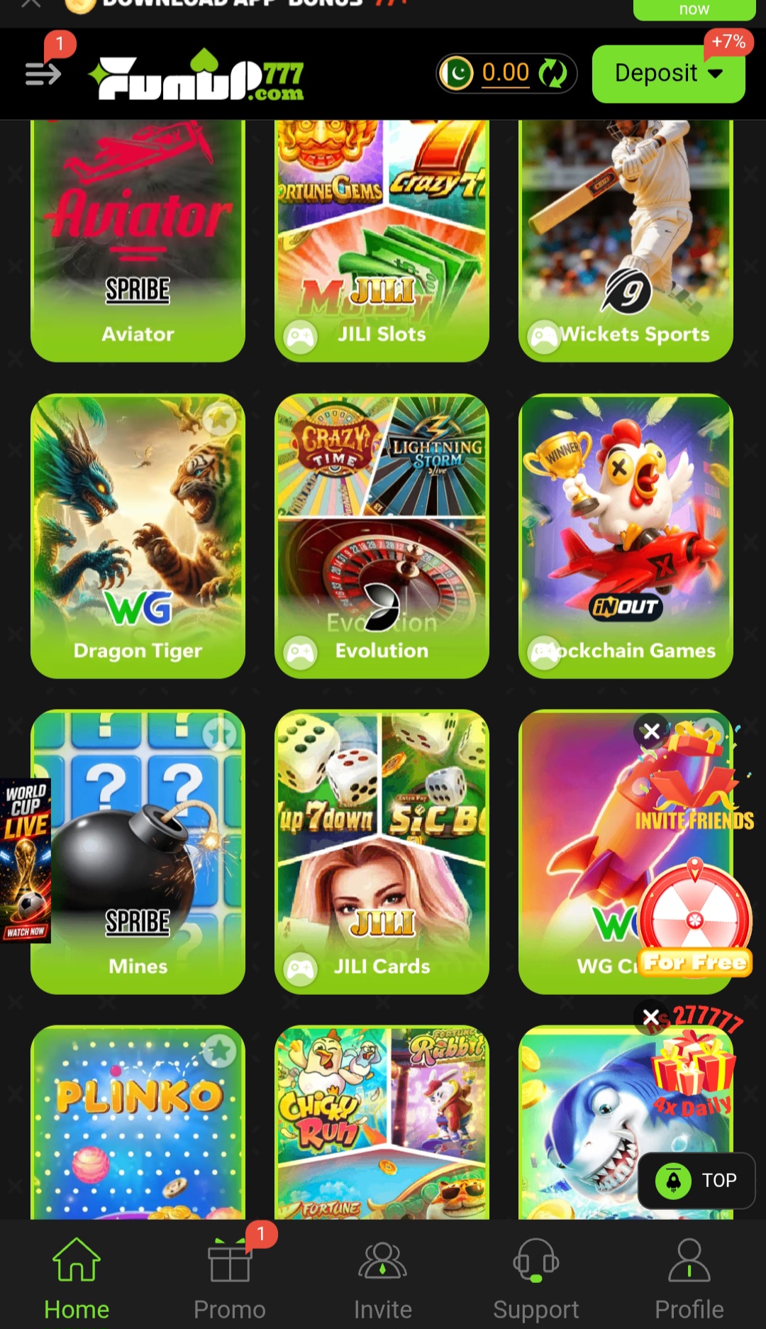 Supporting image for the FUNUP777 Game guide